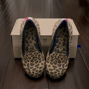 Rothy’s Kids Leopard/Spotted Loafers - Size 10